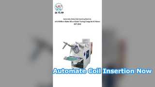 دستگاه درج کویل اتوماتیک برای موتورها