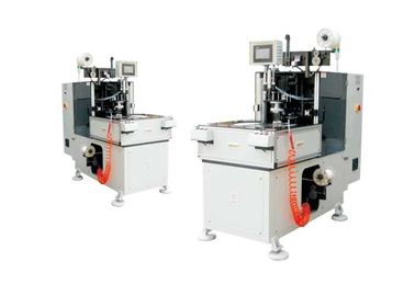 Servo Electric Motor Coil Binding Machine Lacing Both Winding Heads Together