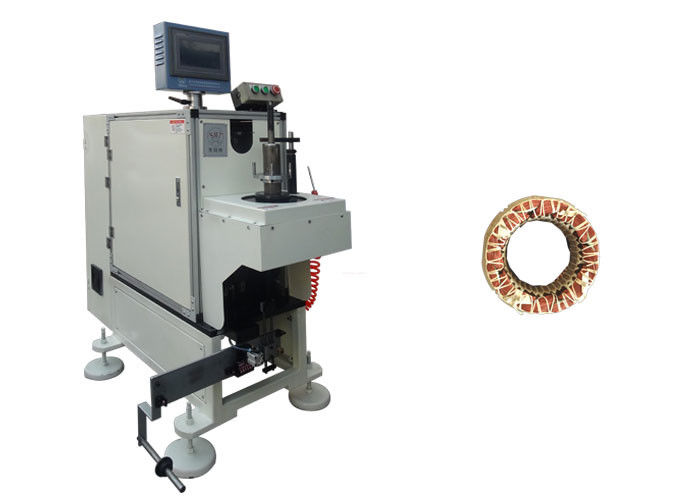 Single Side Electrical Motor Coil End Lacing Machine Binding Stator Winding Head